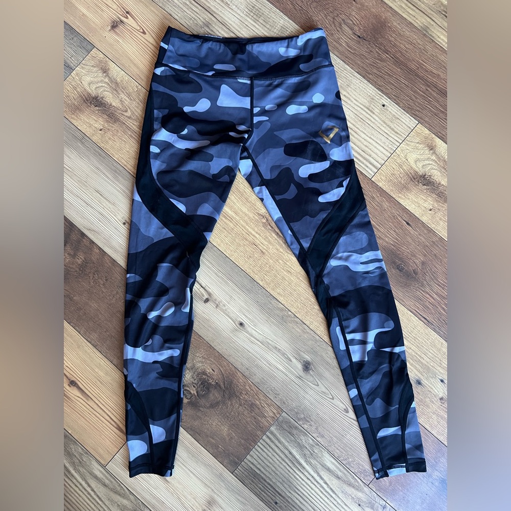 Violate the dress code Black and Gray camo Leggings